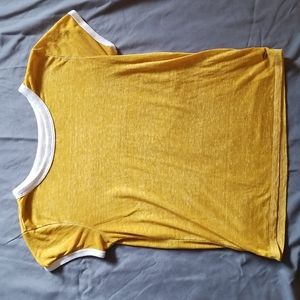 American Eagle Outfitters Yellow Top